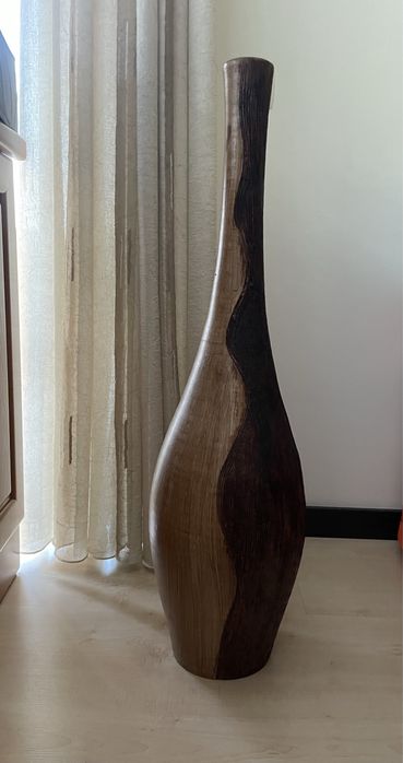 Pote decorativo com duas tonalidades