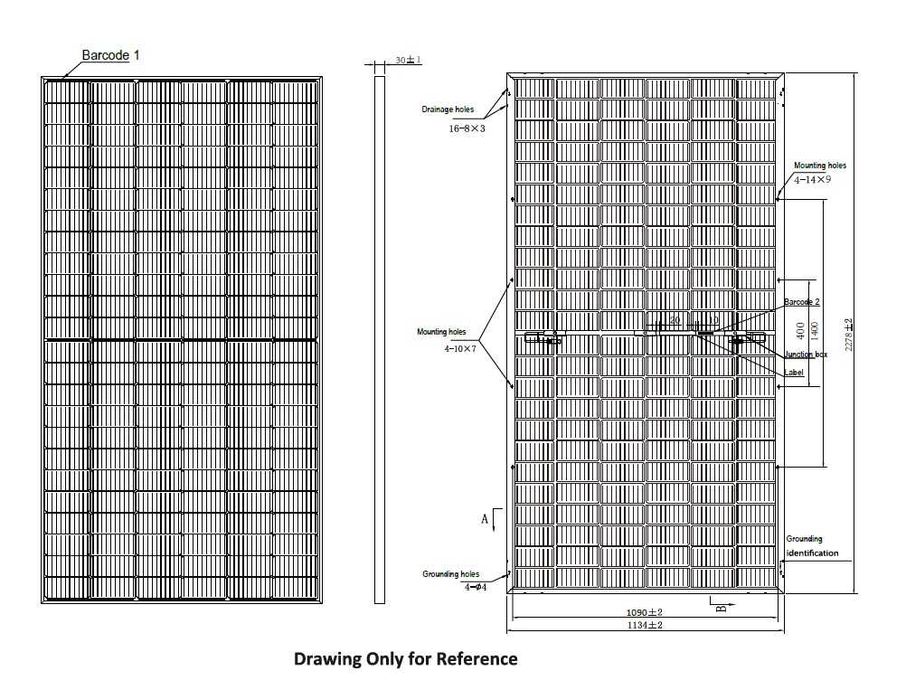 Сонячна панель XCSOLAR XC8-585MGB-E1