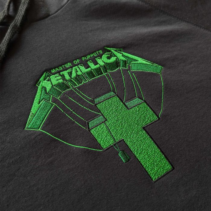 bluza unisex "Metallica - master of puppets" haft komputerowy