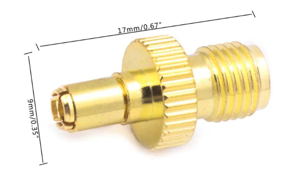 SMA Female To TS9 Male RF конектор коаксіальний адаптер, перехідник