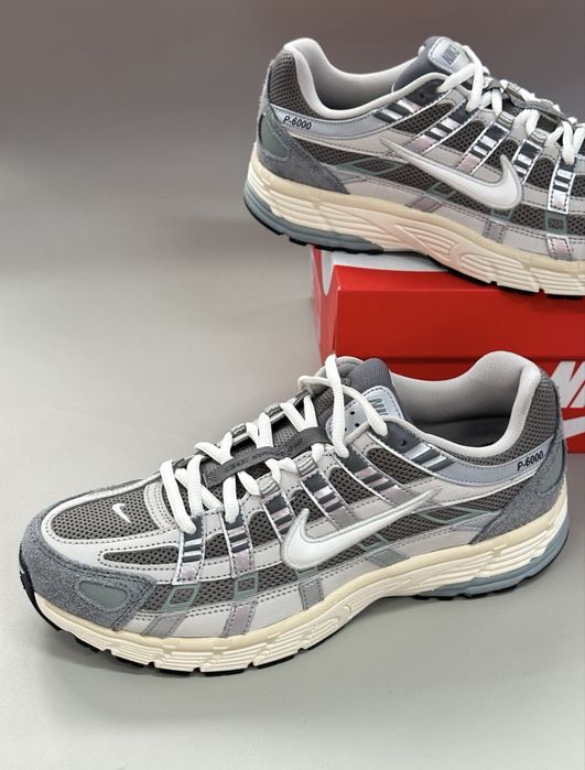 Оригінальні Кросівки Nike P-6000 Premium Casual Flat Pewter Найки cipі