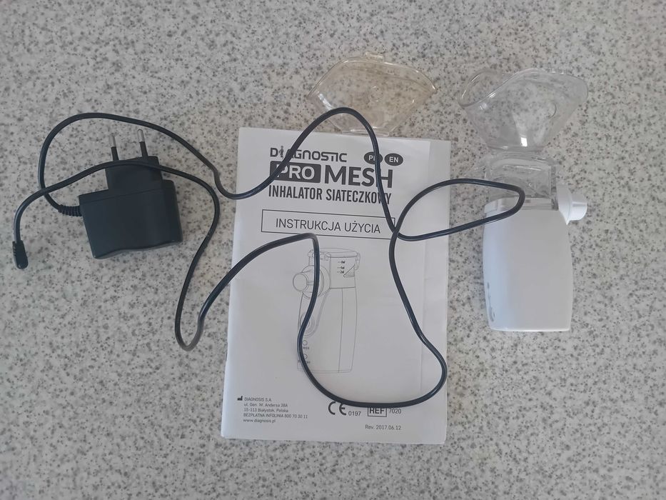 Inhalator siateczkowy Pro Mesh Diagnostic, rozpylacz do wymiany!