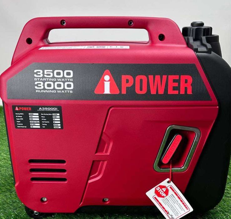 Інверторний генератор iPower A3500Di, 3.5/3.0kw, сінусоїда, елекростар
