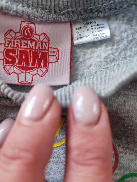 Bluza chlopieca lekko ocieplana