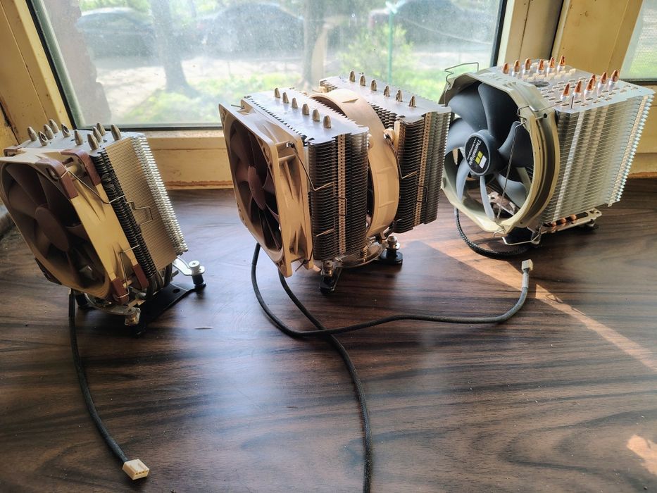 Вентиляторы Noctua NH-D14, Thermalright Macho, Noctua NH-U12S