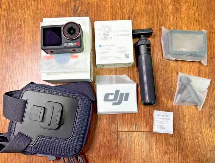 kamera sportowa DJI Osmo Action 5 Pro zestaw z akcesoriami