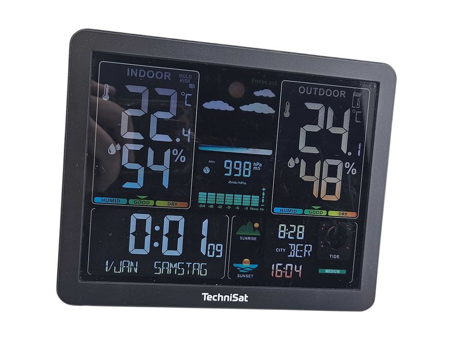 STACJA pogody TECHNISAT IMETEO 500 + czujnik zewnętrzny
