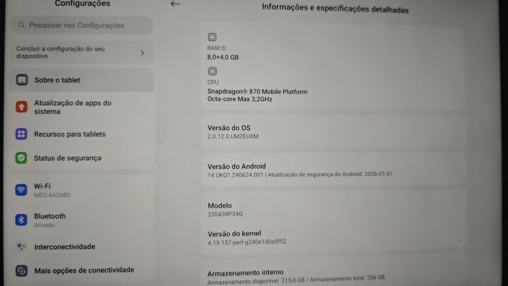 XIaomi pad 6 snapdragon 870