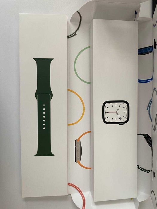 Apple Watch Series 7 Green 41mm - добрий стан, батарея 80%