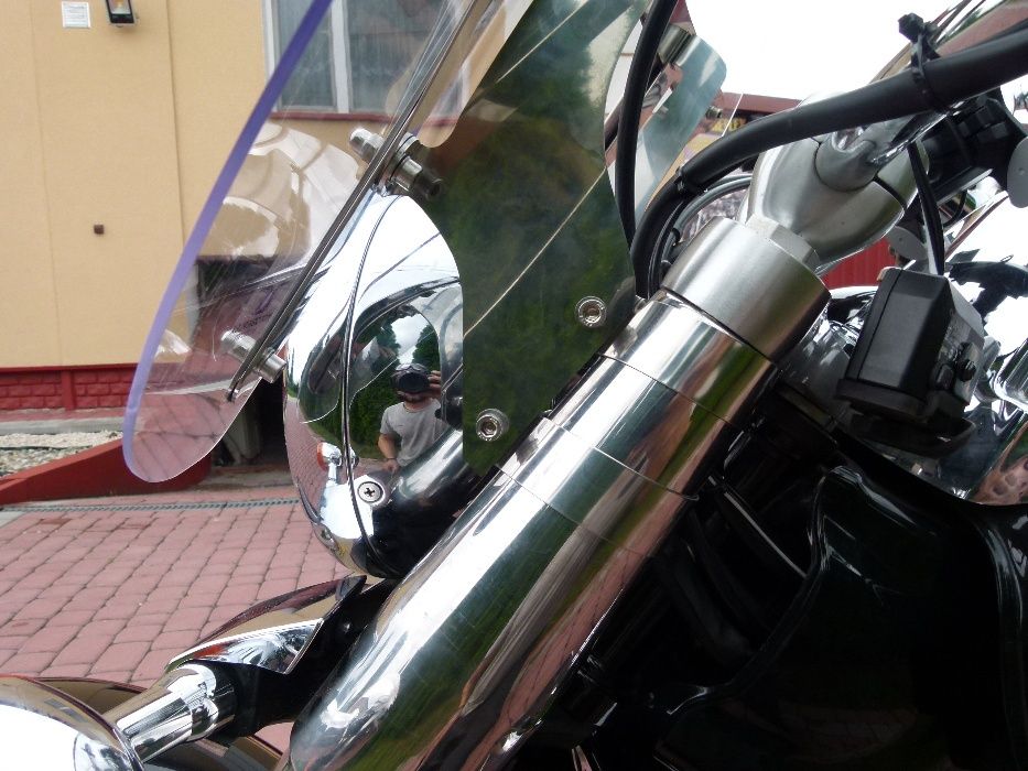 szyba dóża 60x60 Suzuki VL 800 Volusia Boulevard nierdzewka