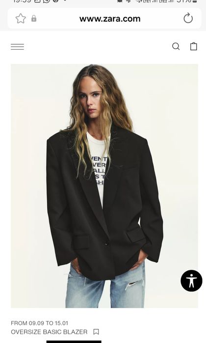 Блейзер  ZARA новий