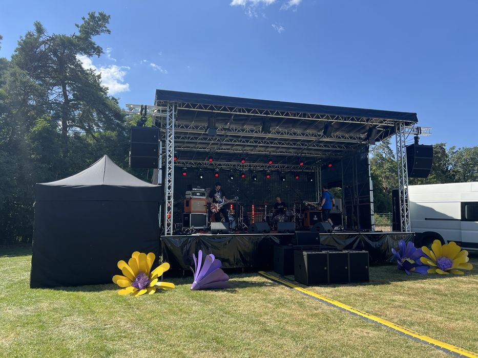 Scena mobilna 8x6m - Wynajem