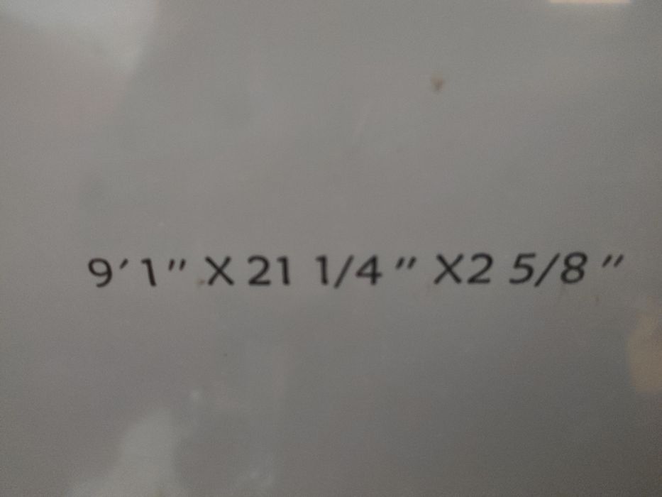 Prancha Longboard LUFI 9.1" epoxy com deck