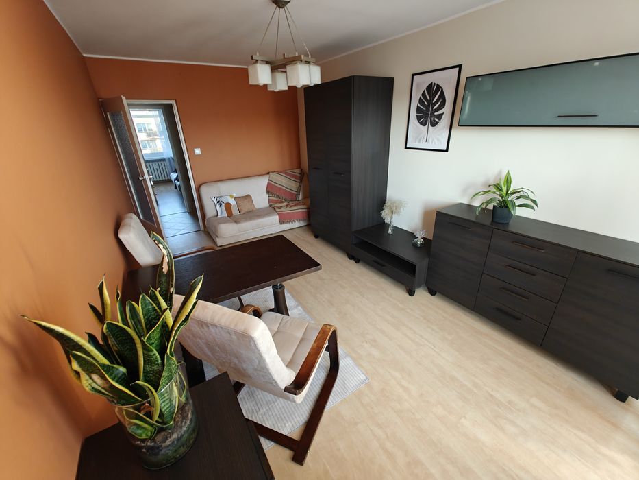 3 pokojowe mieszkanie na wynajem z balkonem i piwnicą