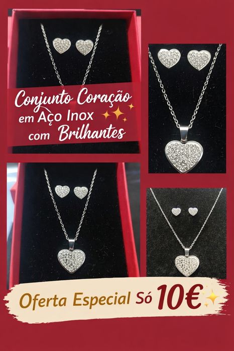 Conjunto aço inoxidável