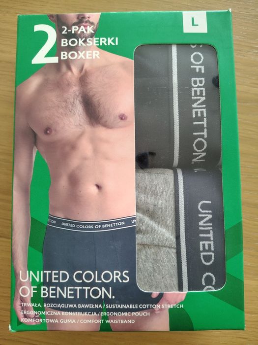 Benetton 2pak męskie L