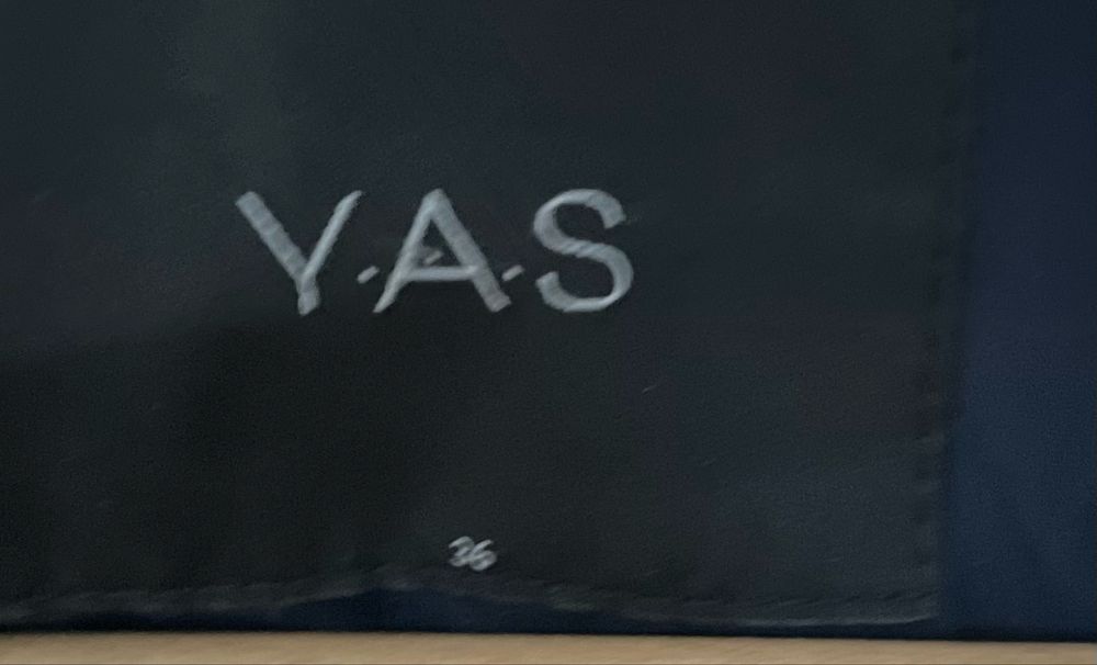 Granatowa kurtka parka damska Yas S- M