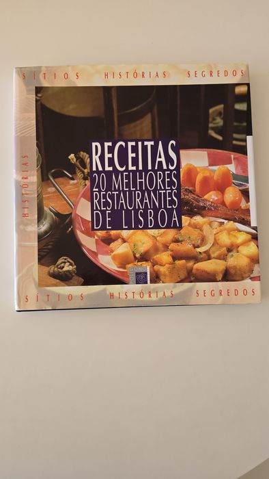 Livro: Receitas, 20 melhores restaurantes de Lisboa
