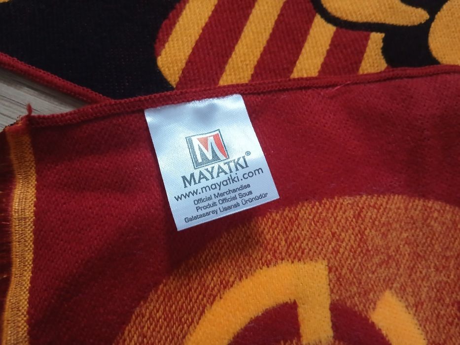 Szalik Galatasaray Stambuł - Istanbul, Turcja, szal piłkarski, kibic