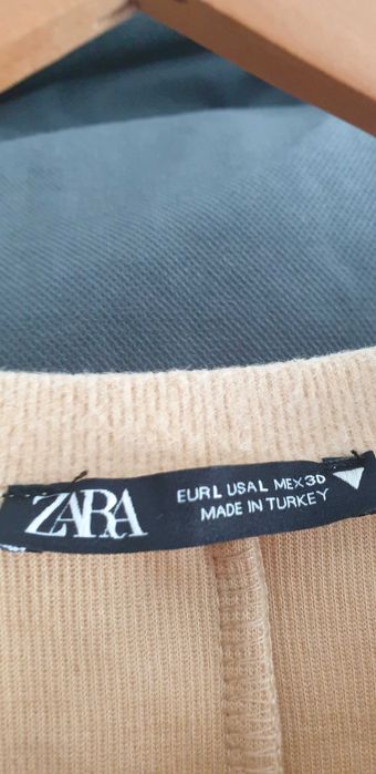 Malha manga cava Zara