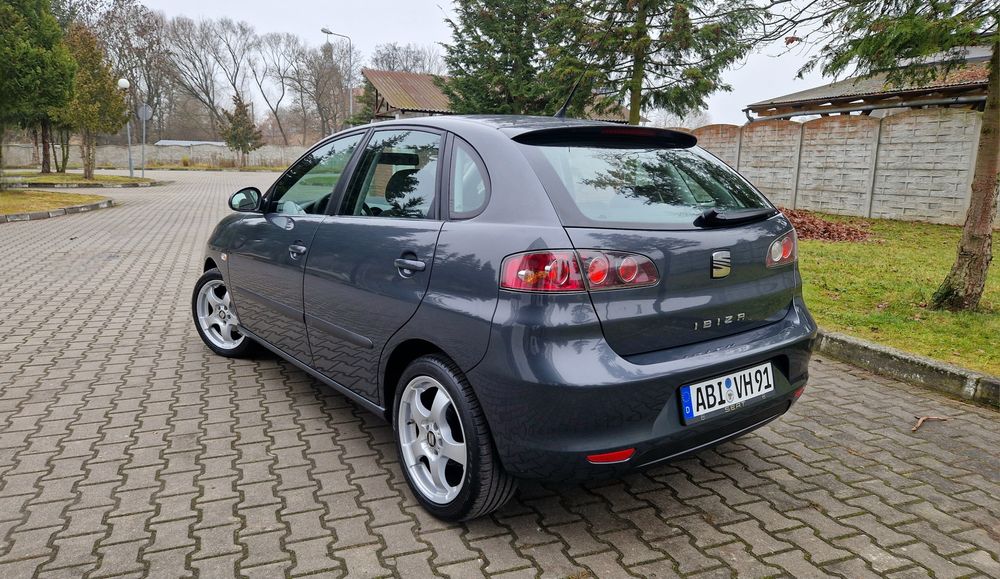 Seat Ibiza 1.4 16v/LIFT/5 Drzwi/Klimatronik/Elektryka/Niemcy/Opłacony