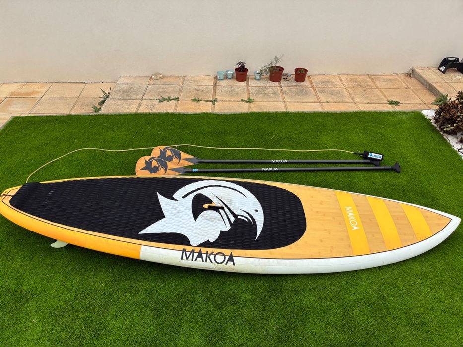 Prancha SUP Rígida MAKOA (9'6") - Completa c/ 2 Remos - Ericeira