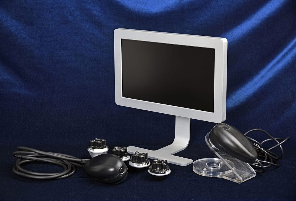 MicroCAMERA soczewki kamera trychologiczna