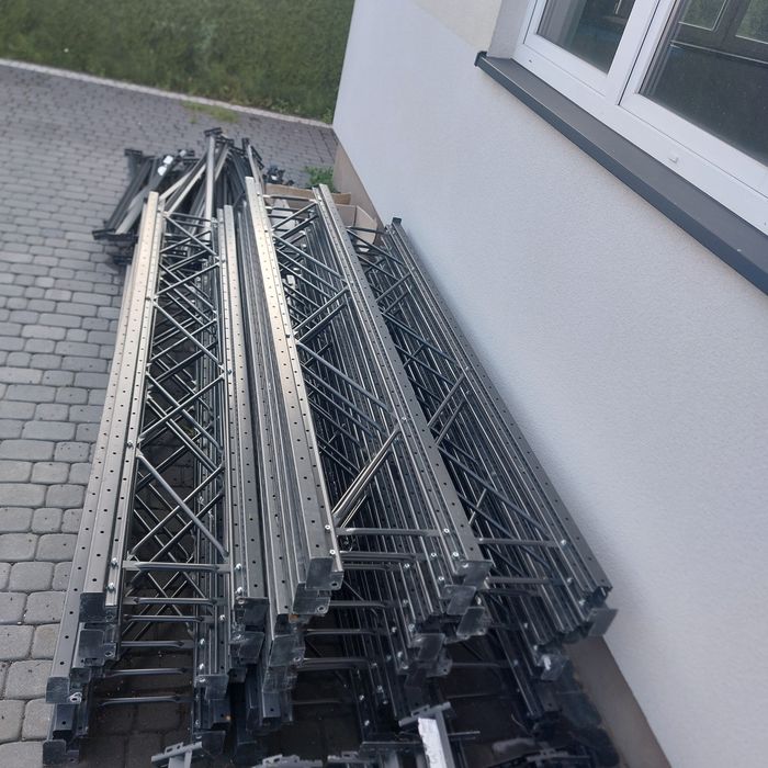 Regały magazynowe MODERN EXPO | 20 modułów | H 260 cm | komplet półek