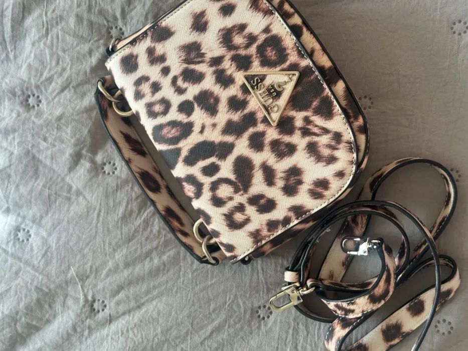 Сумка guess оригінал нова леопардова