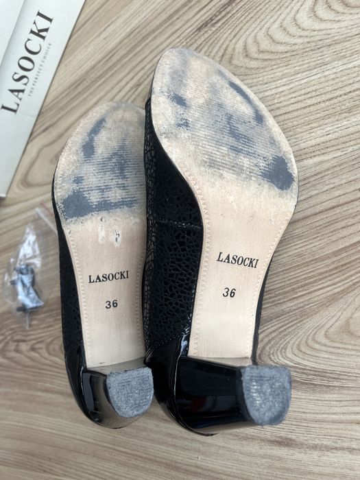 Buty Lasocki na obcasie r.36 jak nowe