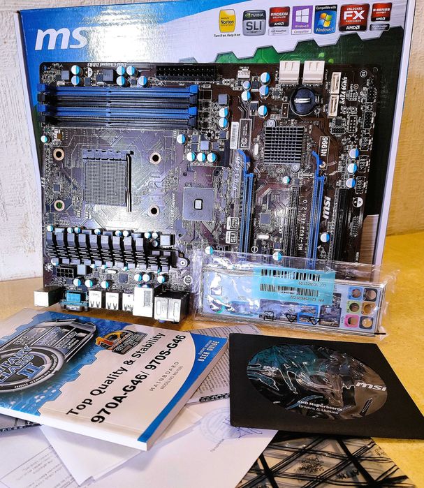 MSI 970A-G46 AM3+ (не стартует)