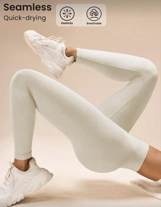 Еластичні легінси  спортивні з утяжкою чорні бордо клричневі