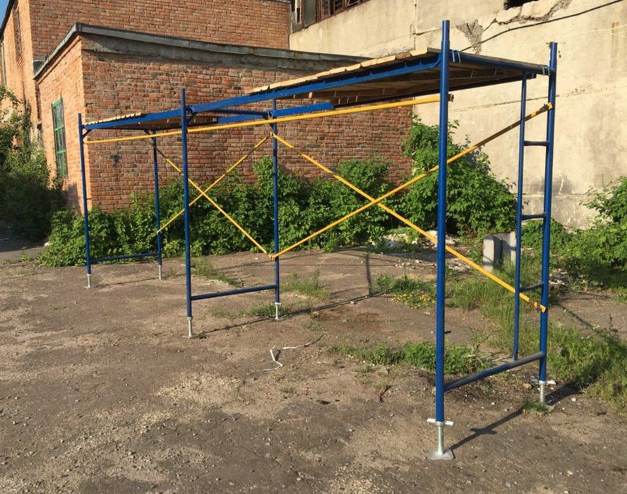 Будівельне риштування (леса). БЕЗКОШТОВНА ДОСТАВКА Полтава! 12м2