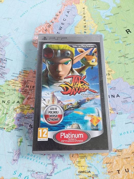 Gra sony psp jak and daxter zaginiona granica PL