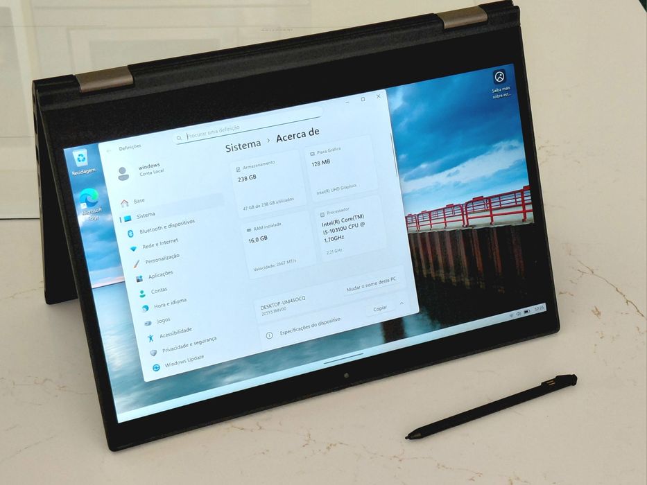 Lenovo ThinkPad X13 Yoga Gen 1 – i5 / 16GB / SSD / Touch