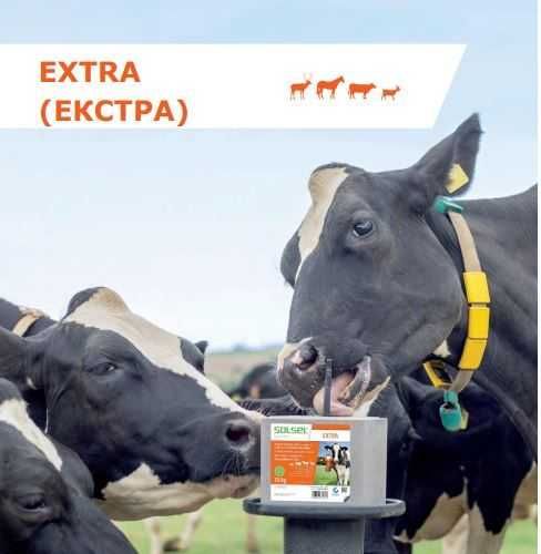 Сіль для тварин Мінеральний блок "Extra"  10 кг ТМ SALZ
