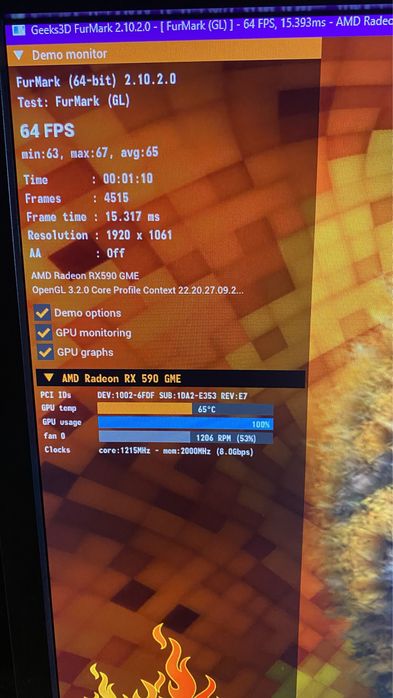 Продам видеокарту amd rx590 8gb sapphire