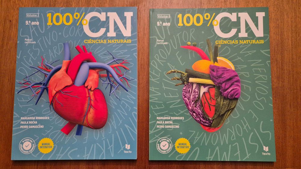 Vendo Dossier Professor e Manual 100% CN, CIÊNCIAS NATURAIS 9ºAno NOVO