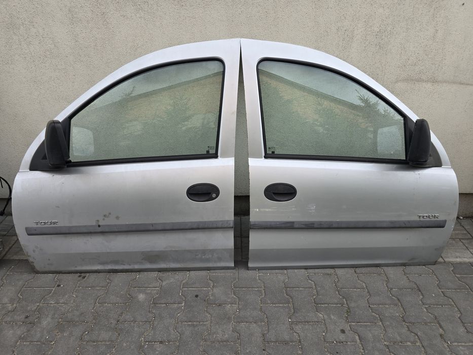 Drzwi Lewe Prawe Opel Combo Z157 Szare 1.7 Cdti