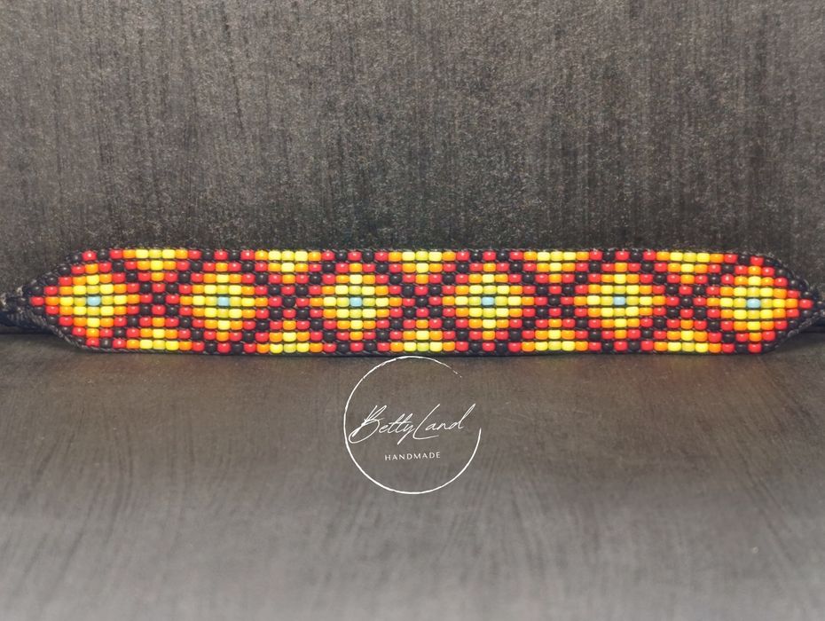 Bransoletka z koralików miyuki handmade