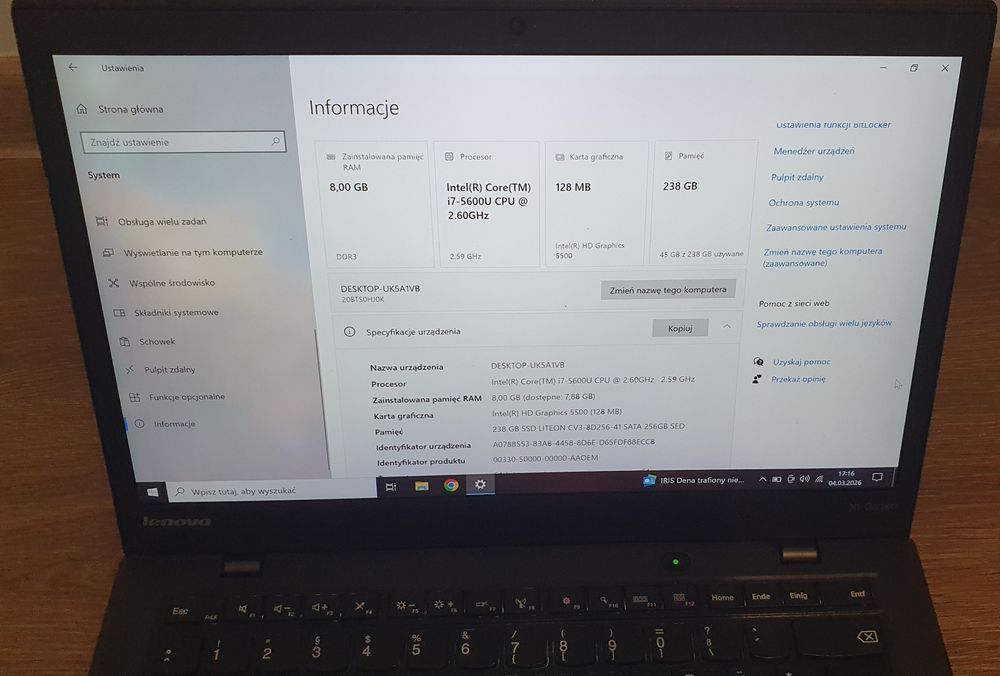 Lenovo ThinkPad X1 Carbon