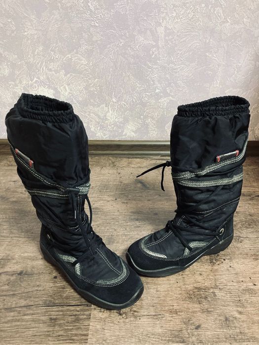 Оригинал сапоги зимние ECCO Gore-Tex в отличном состоянии