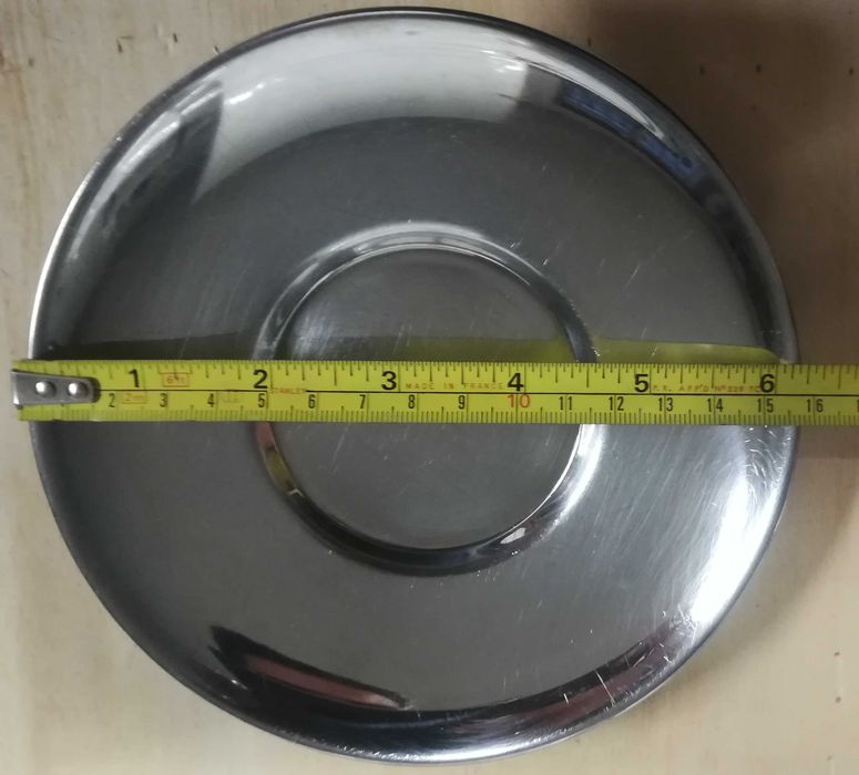Pratos INOX (4 unidades)