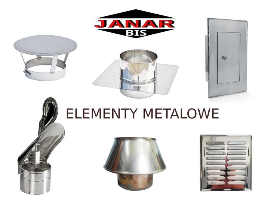 Komin systemowy ceramiczny Janar UNIWERSAL KW2 6M -Pełna izolacja misa