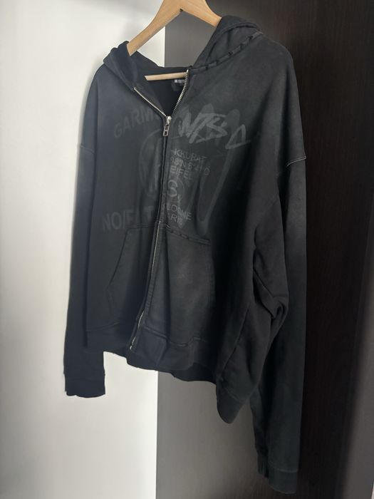 no faith studios zip hoodie