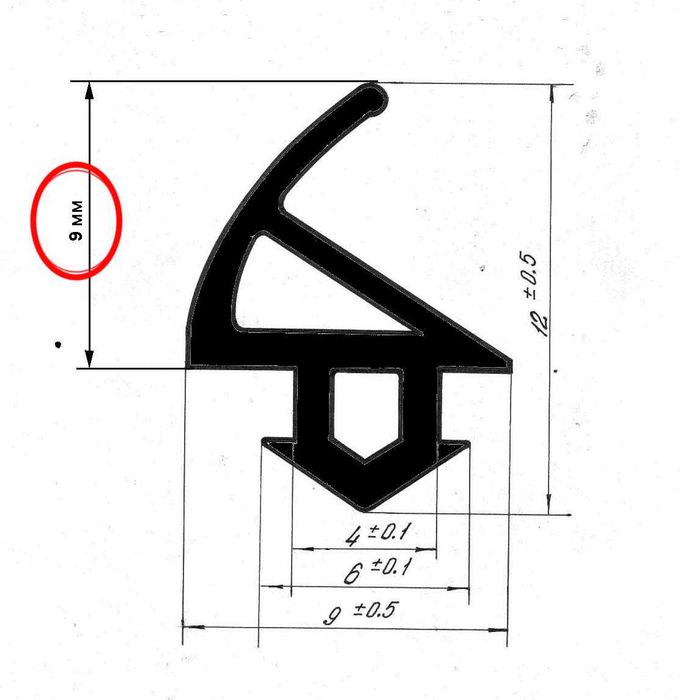 Уплотнитель ремонтный для металлопластиковых окон в Херсоне