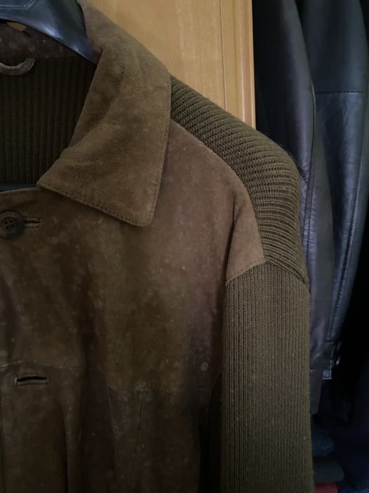 Blazer em pele Massimo Dutti