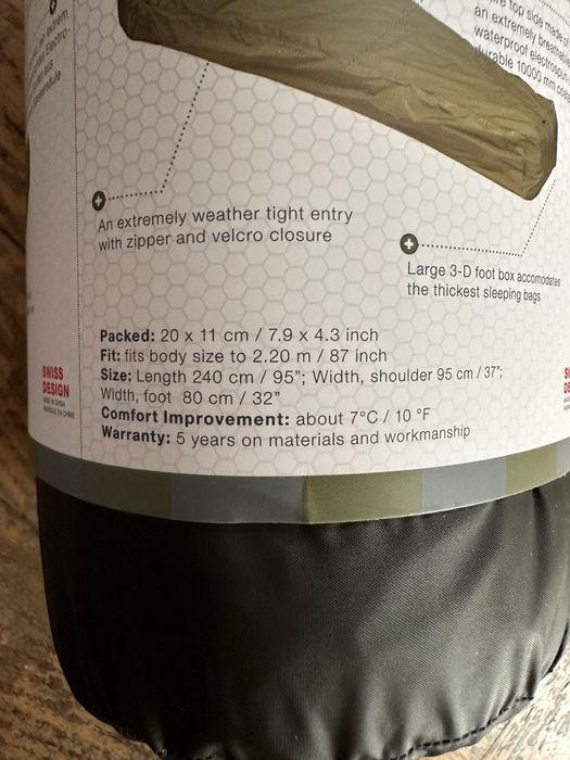 Exped Bivybag VentAir/PU бівуачний мішок