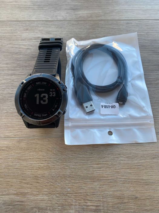 Garmin Fenix 6X Pro | GPS, карти, NFC | Відмінний стан | Гарантія