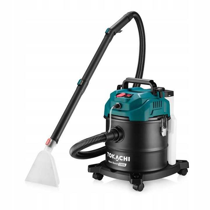 MOCNY PIORĄCY odkurzacz przemysłowy 4w1 do prania tapicerki dywanów